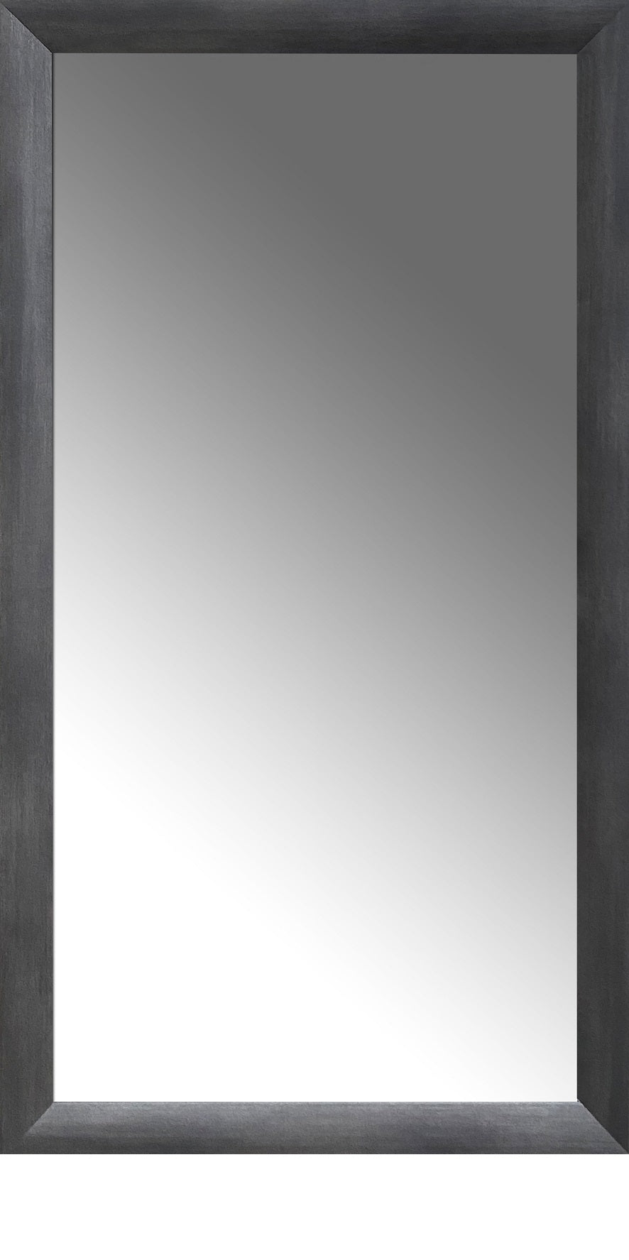 Spiegel AALBORG ANTHRAZIT 71x131 cm – Wandspiegel gerahmt modern