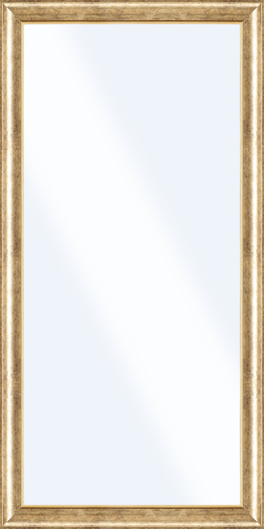 Spiegel JONATHAN GOLD 50x100 cm – Wandspiegel gerahmt modern
