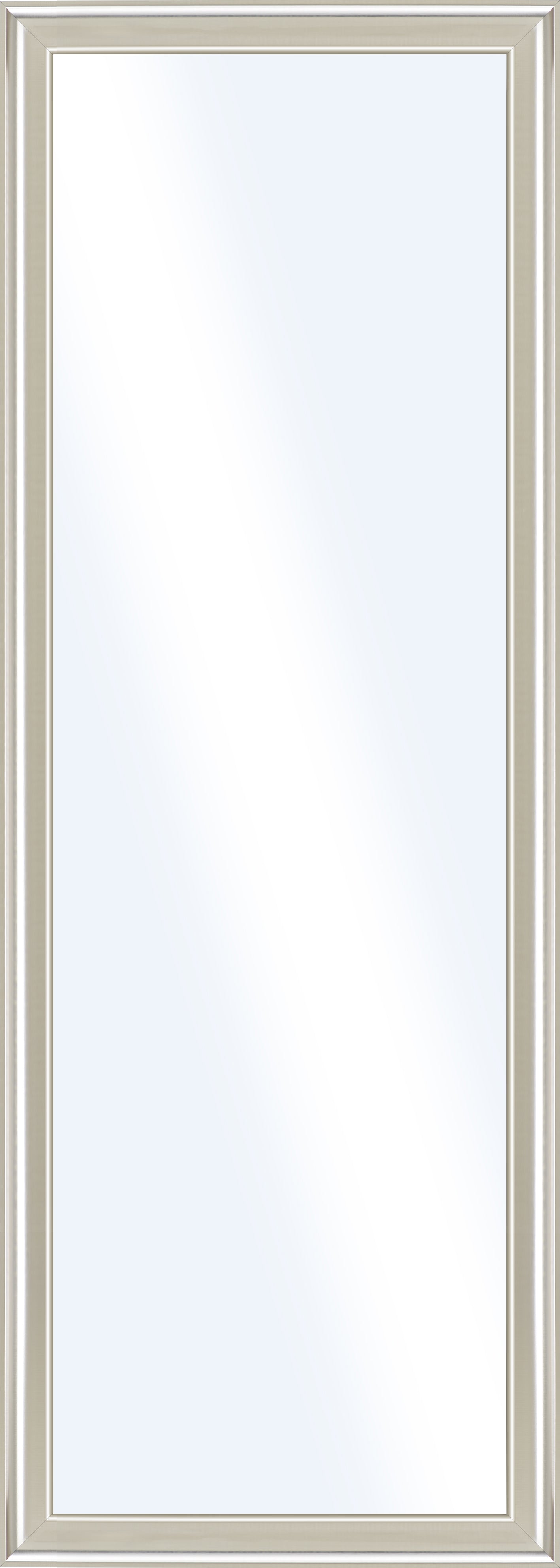 Spiegel JONATHAN SILBER 50x140 cm – Wandspiegel gerahmt modern