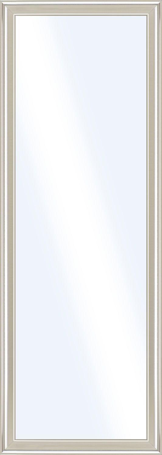Spiegel JONATHAN SILBER 50x140 cm – Wandspiegel gerahmt modern