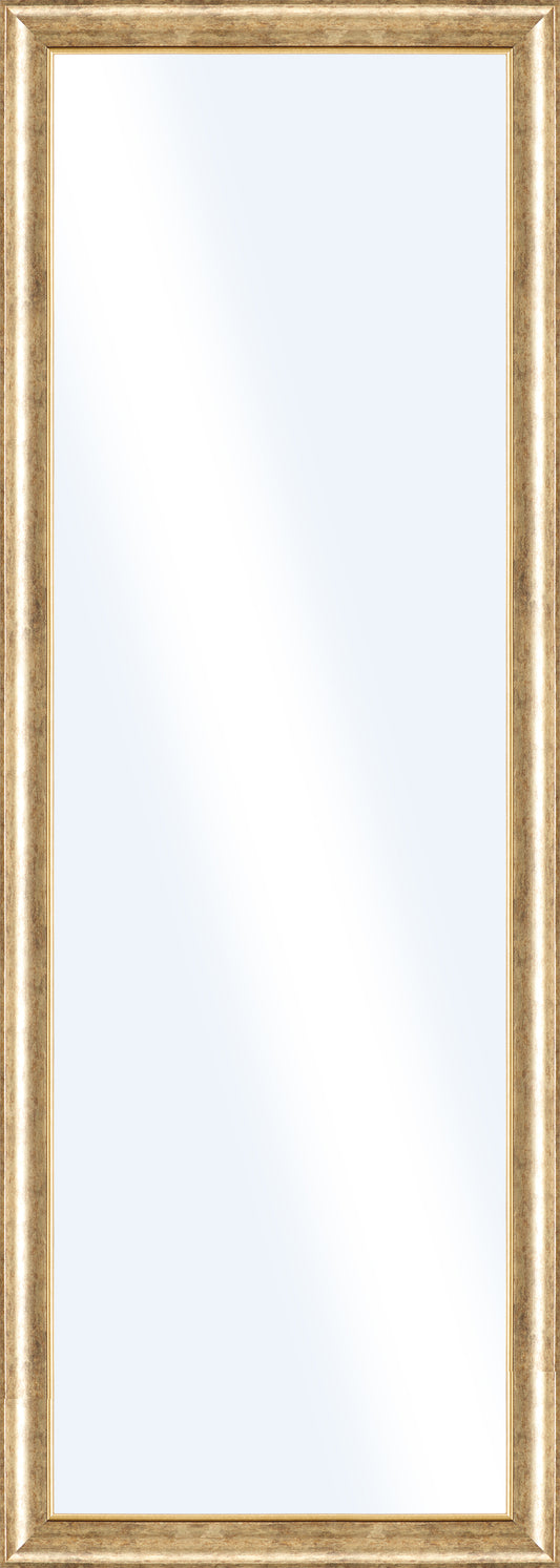 Spiegel JONATHAN GOLD 50x140 cm – Wandspiegel gerahmt modern