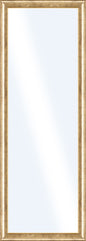 Spiegel JONATHAN GOLD 50x140 cm – Wandspiegel gerahmt modern