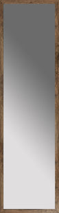 Türspiegel DARK OAK 30x120 cm – Spiegel mit Rahmen modern