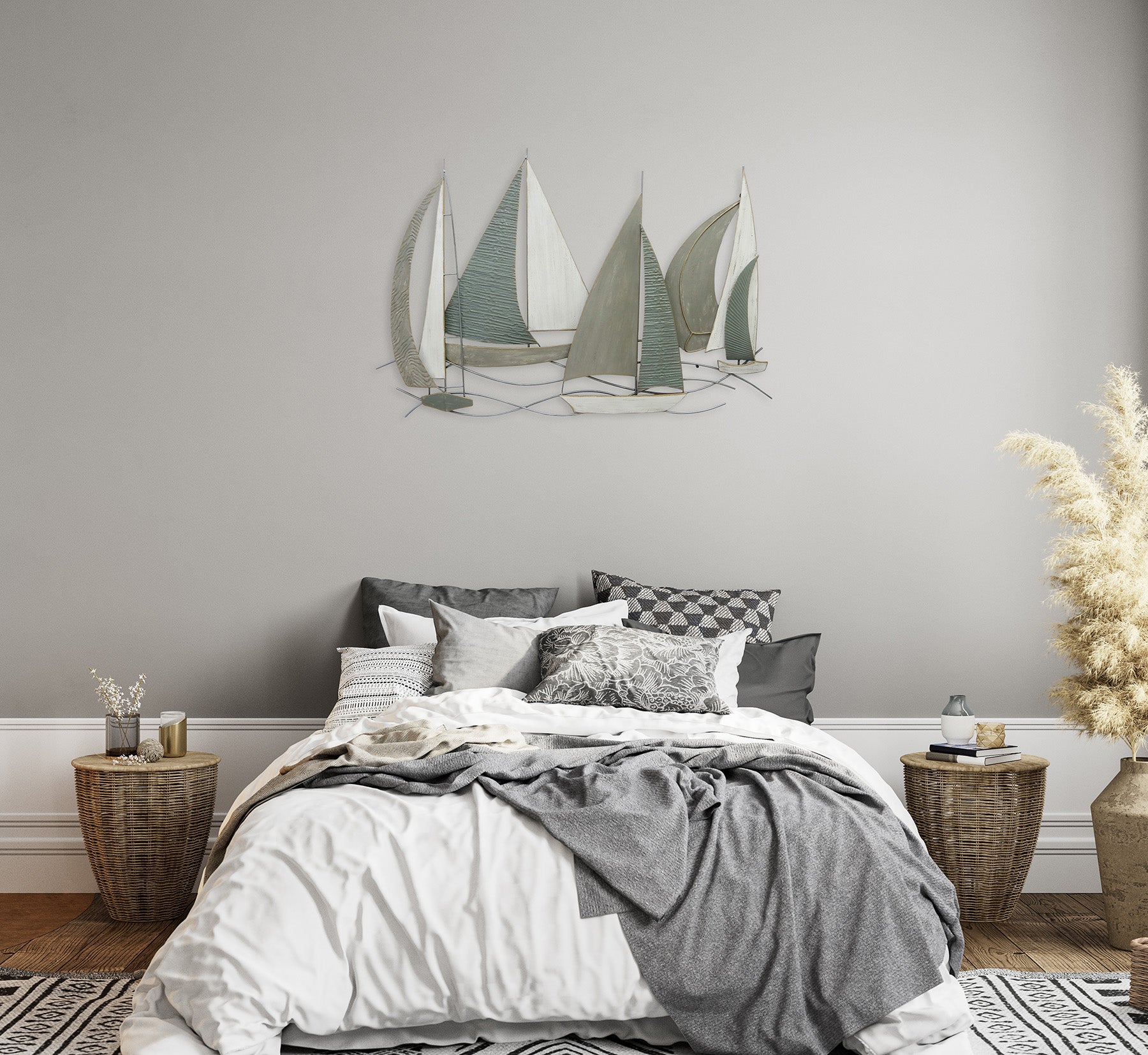 Metallbild SCHIFFE 116x76 cm – Deko modern - Ambiente 2
