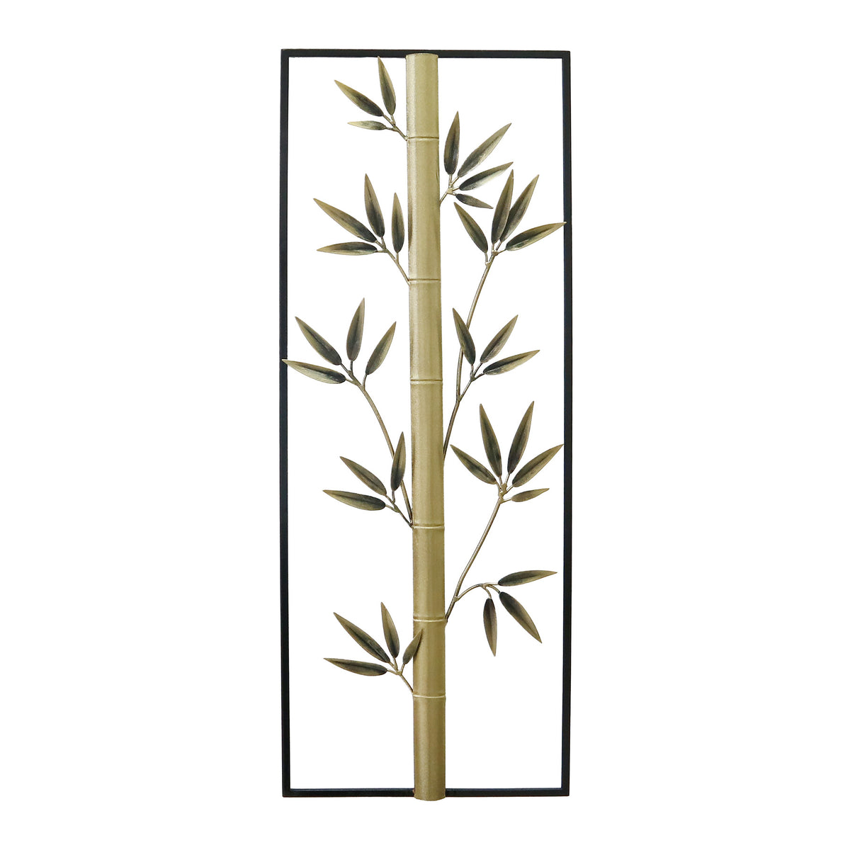 Metallbild BAMBUS 29x74 cm – Deko modern