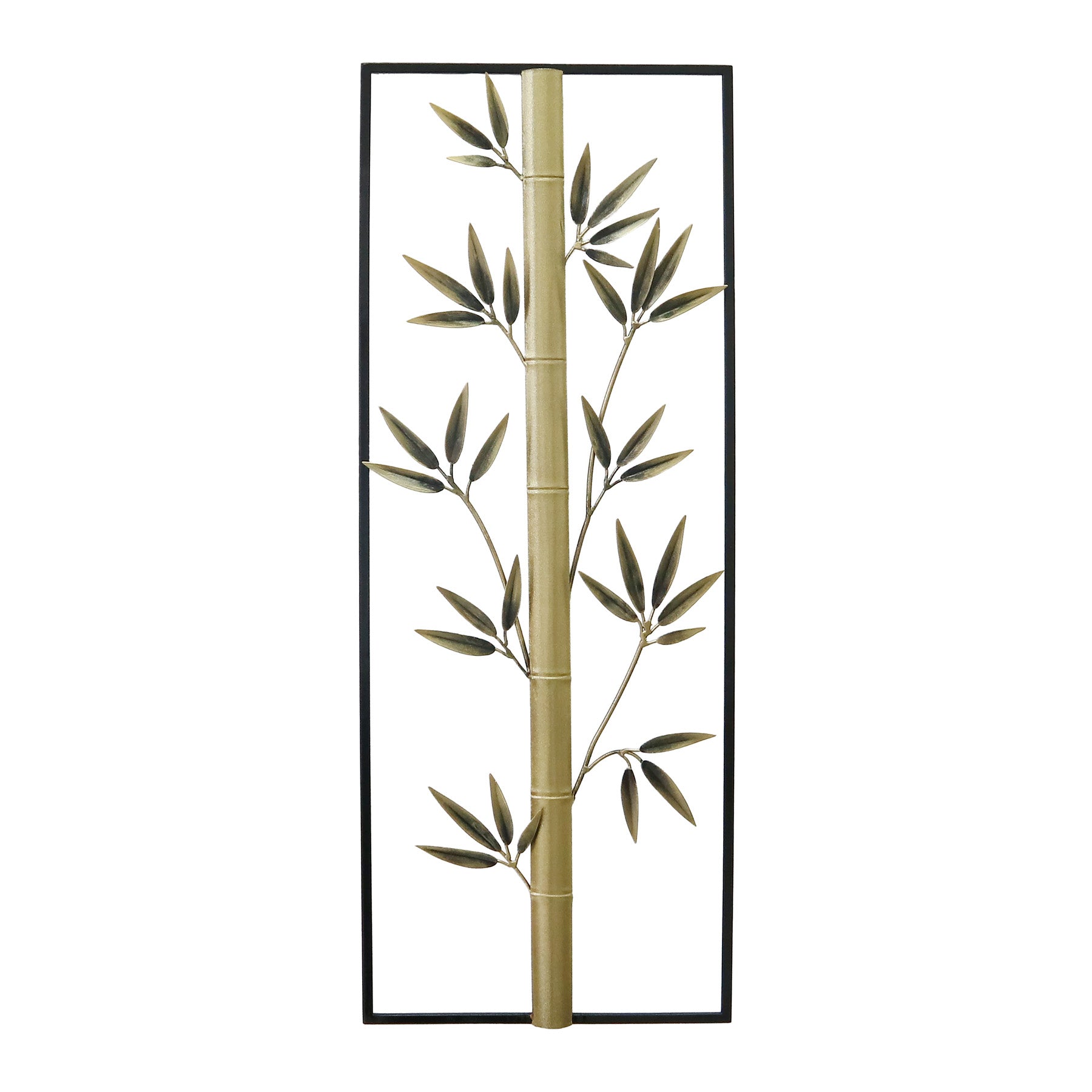 Metallbild BAMBUS 29x74 cm – Deko modern