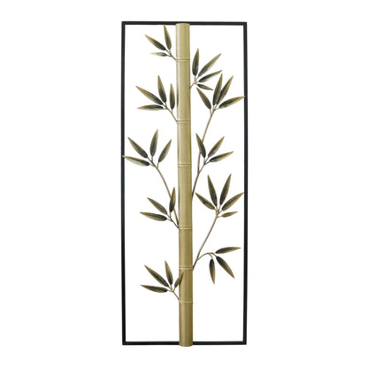 Metallbild BAMBUS 29x74 cm – Deko modern