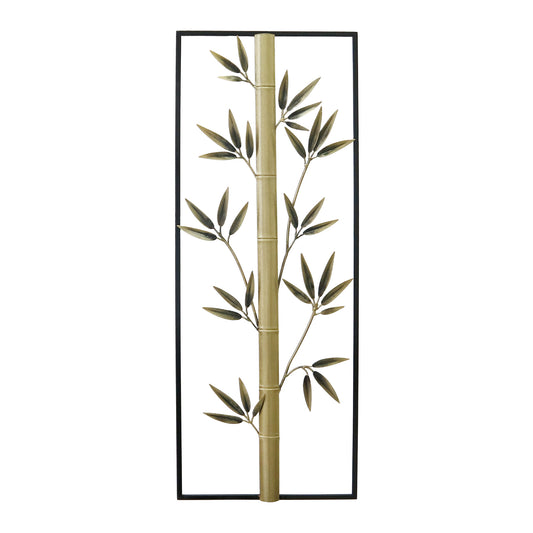 Metallbild BAMBUS 29x74 cm – Deko modern