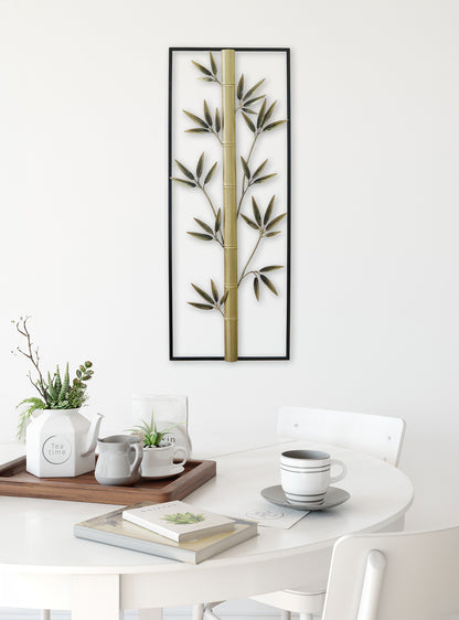 Metallbild BAMBUS 29x74 cm – Deko modern - Ambiente 1