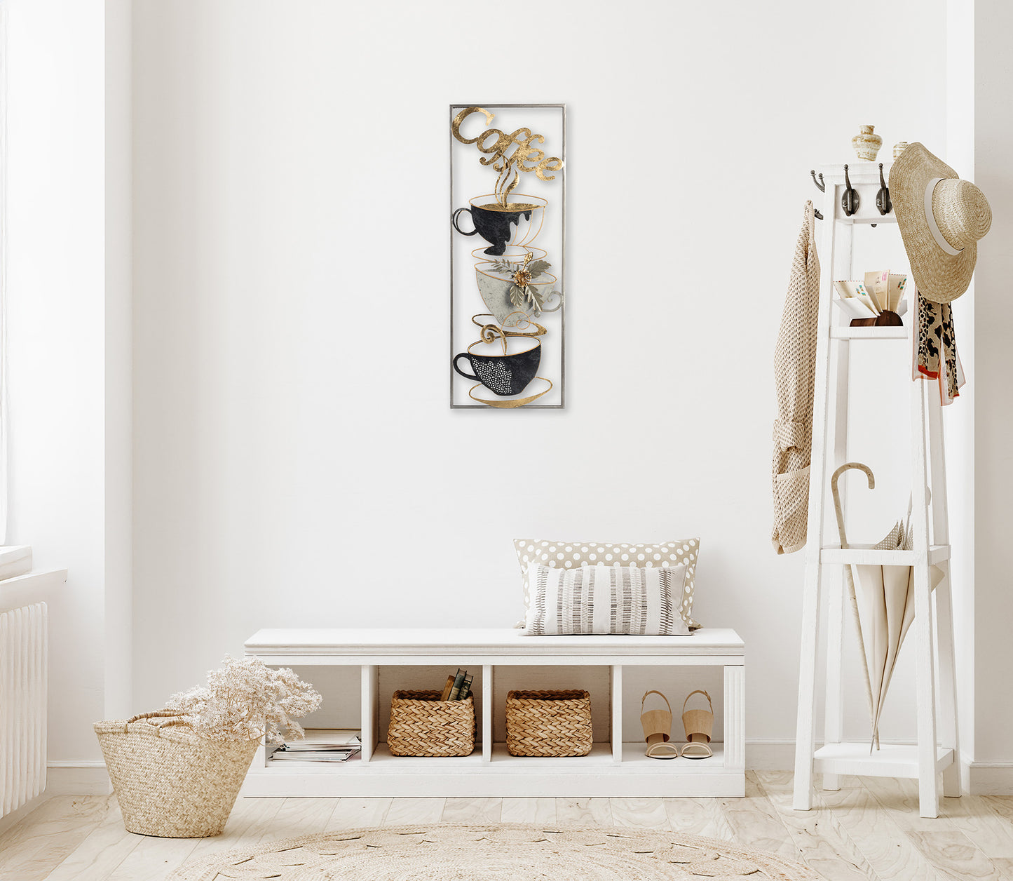 Metallbild KAFFEE 29x74 cm – Deko modern - Ambiente 3