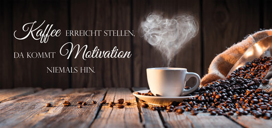 Wandbild KAFFEE UND BOHNEN 33x70 cm – Leinwandbild Keilrahmen Deko modern