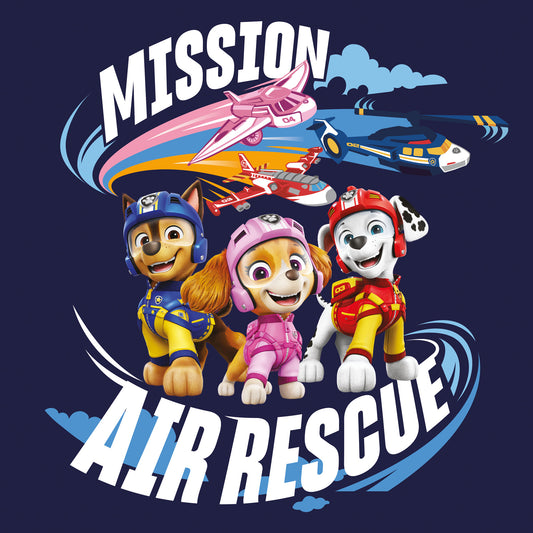 Wandbild PAW PATROL – AIR RESCUE 35x35 cm – Leinwandbild Keilrahmen Deko modern