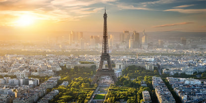 Wandbild EIFFELTURM PARIS 50x100 cm – Leinwandbild Keilrahmen Deko modern
