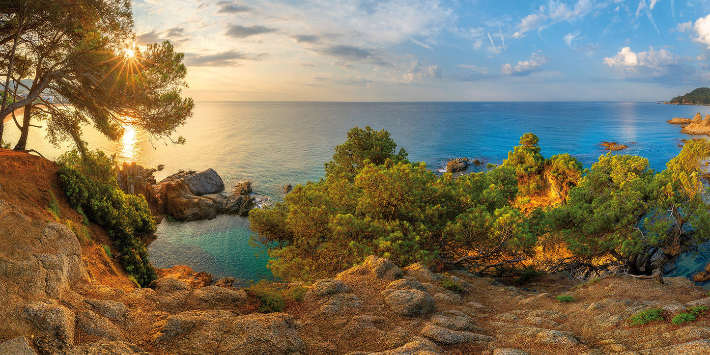 Wandbild COSTA BRAVA SPANIEN 50x100 cm – Leinwandbild Keilrahmen Deko modern