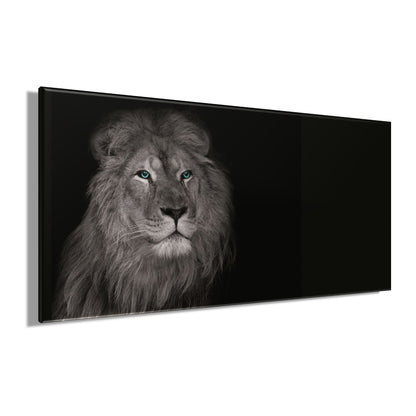 Wandbild LÖWE 50x100 cm – Leinwandbild Keilrahmen Deko modern - Seitenansicht
