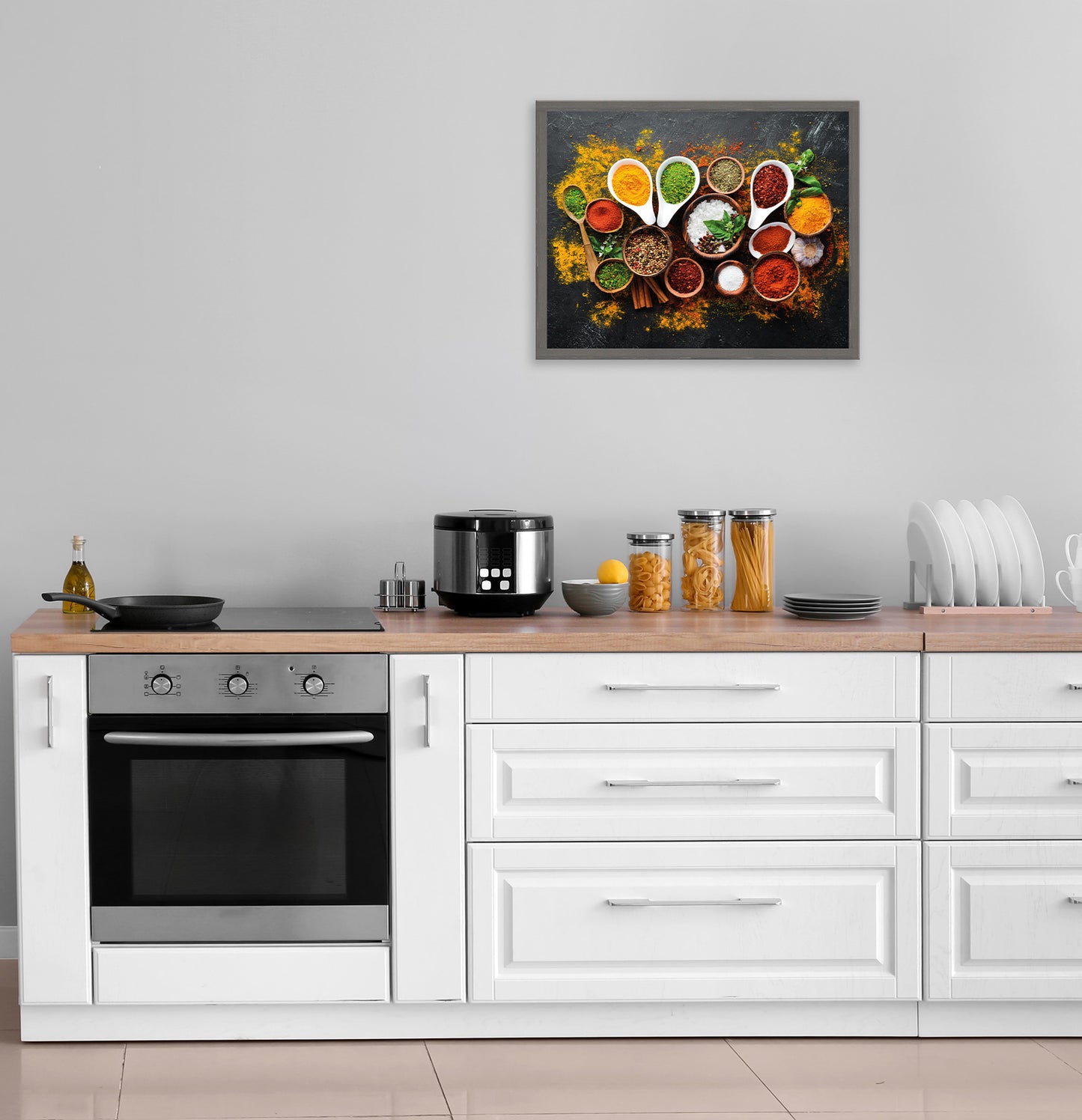 Wandbild gerahmt GEWÜRZTISCH 40x50 cm – Küche & Essen - Ambiente 3